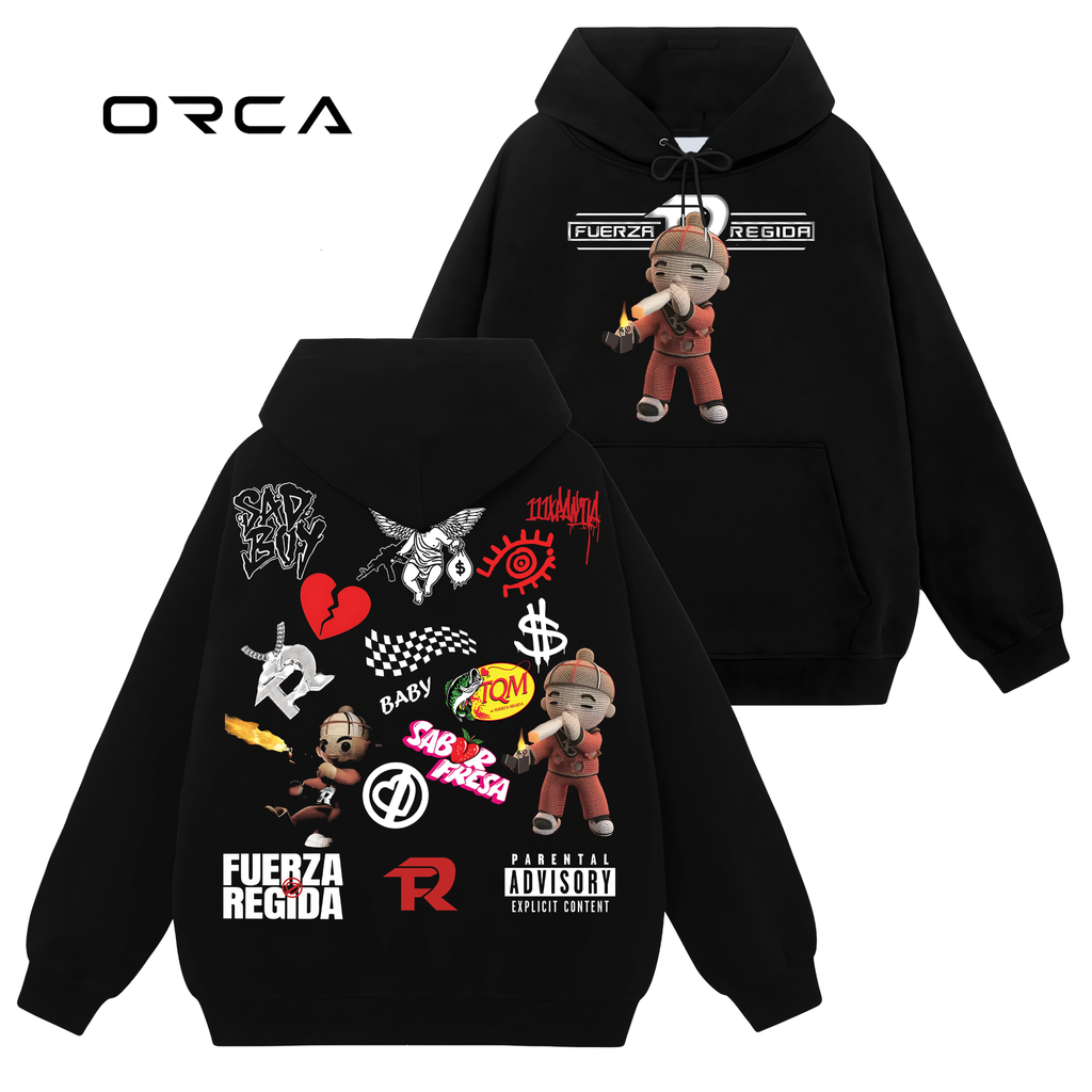 Top Album Fuerza Regida Unisex T-Shirt Comfort Sweatshirt Hoodie #ORCA36