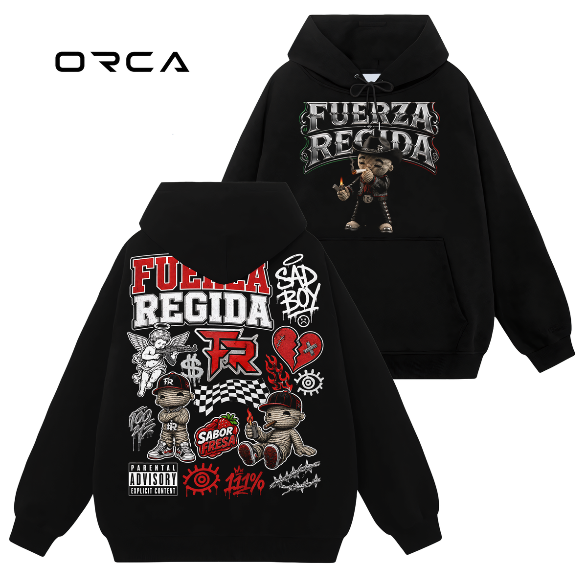 Top Album Fuerza Regida Unisex T-Shirt Comfort Sweatshirt Hoodie #ORCA46