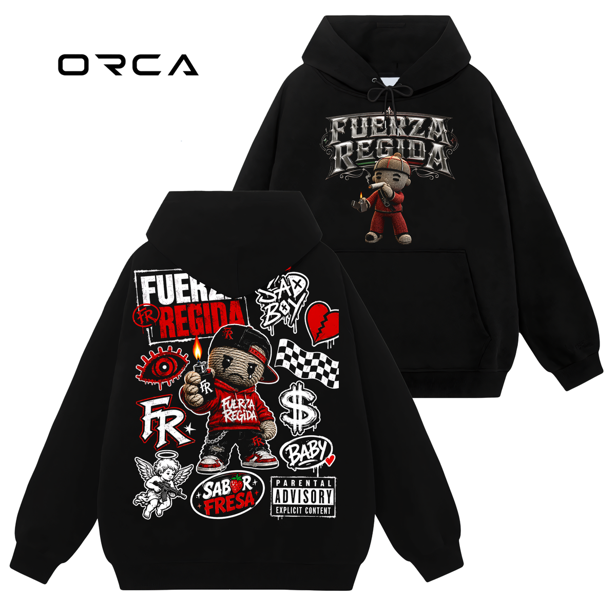 Fuerza Regida Unisex T-Shirt Comfort Sweatshirt Hoodie #ORCA56