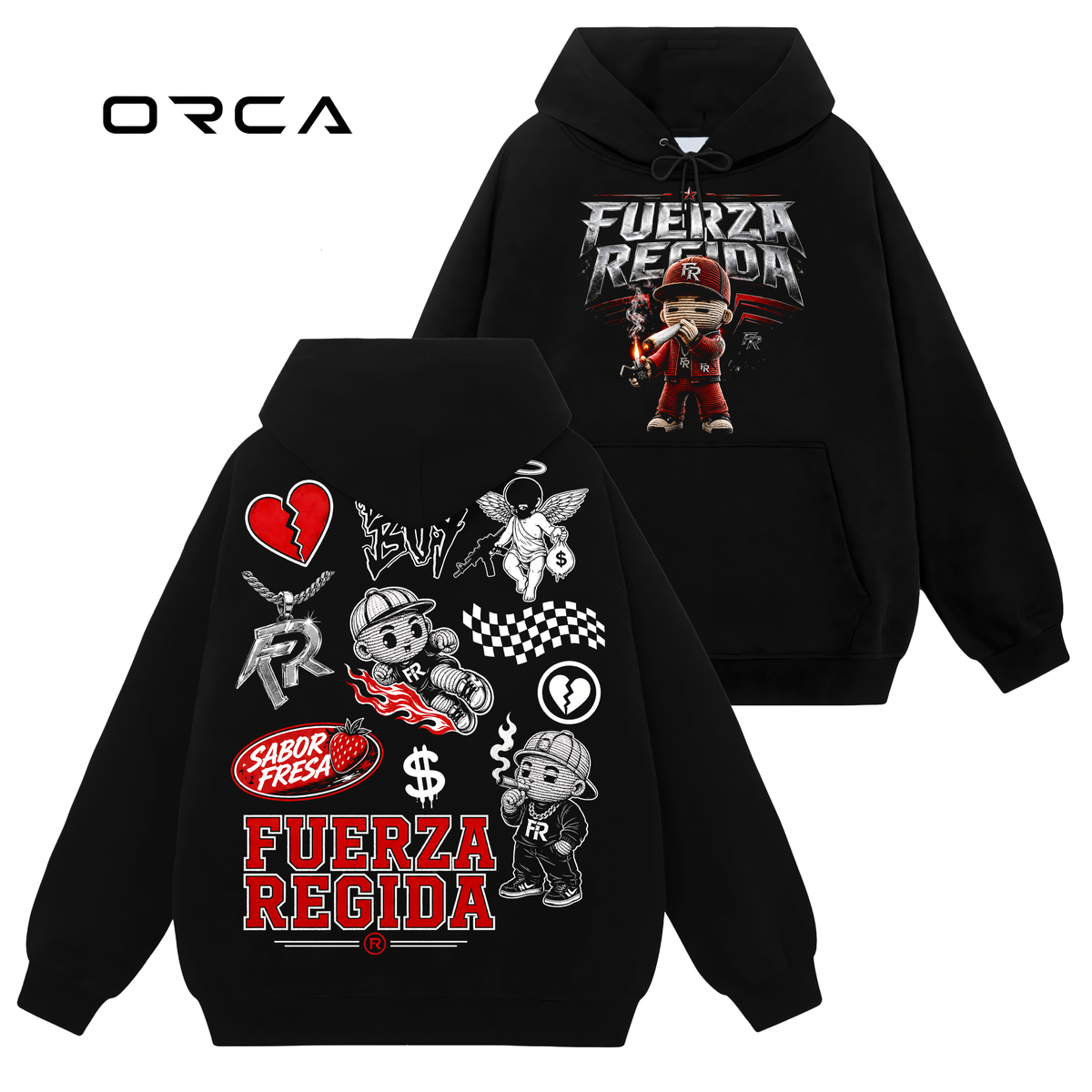 Fuerza Regida Unisex T-Shirt Comfort Sweatshirt Hoodie #ORCA60