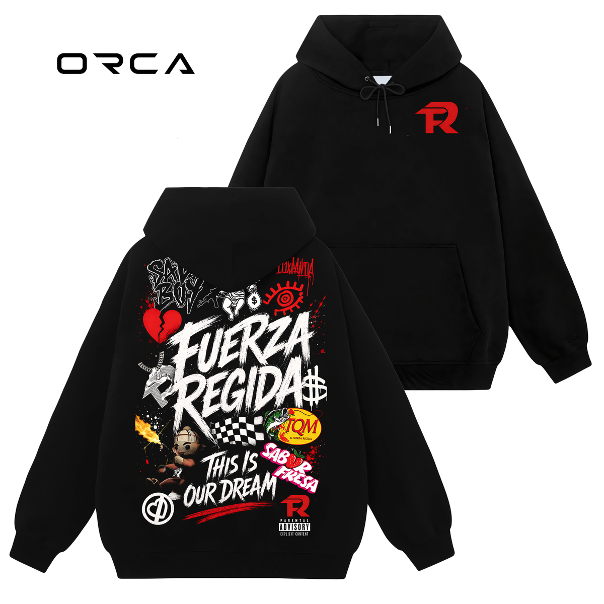 Fuerza Regida Unisex T-Shirt Comfort Sweatshirt Hoodie #ORCA62
