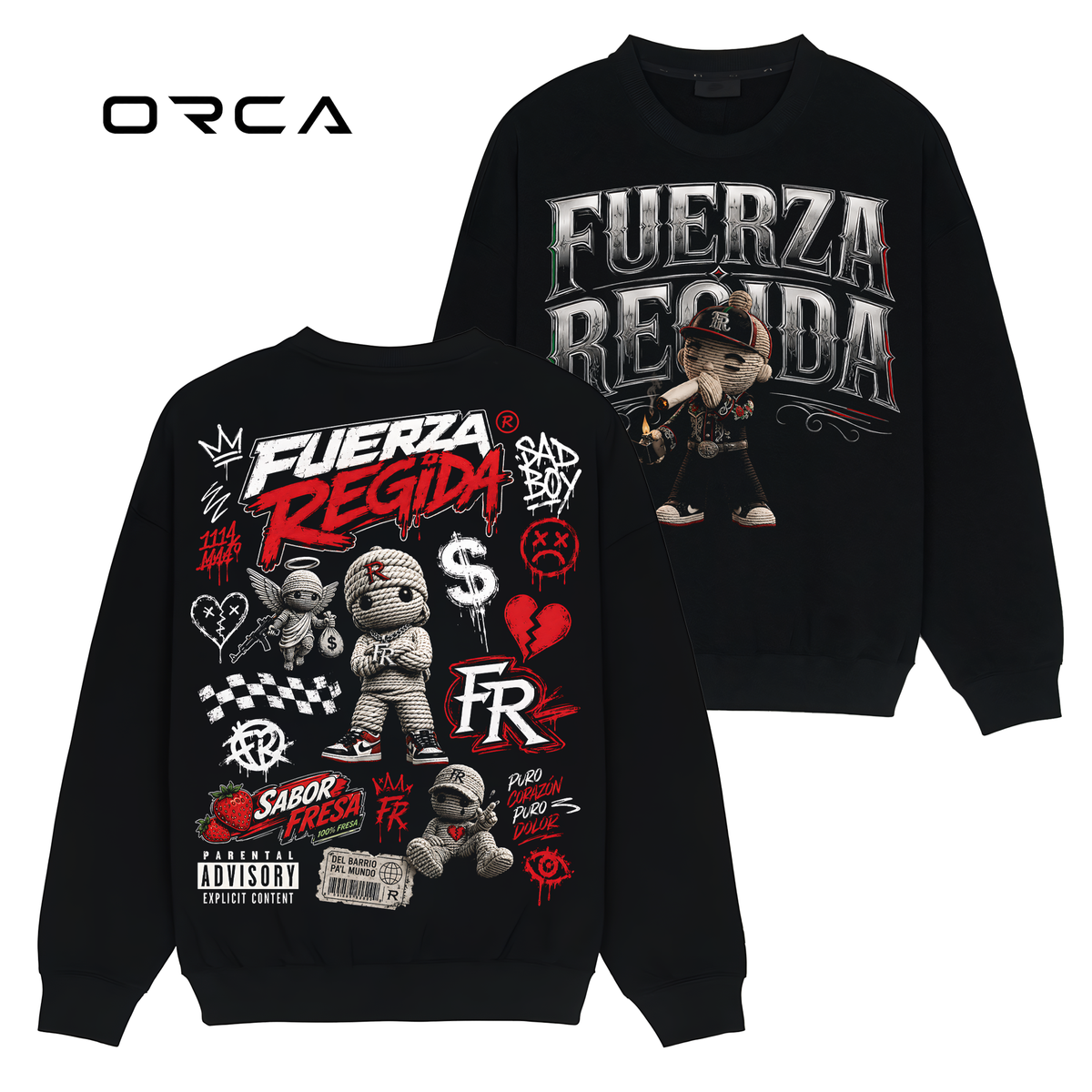 Fuerza Regida Unisex T-Shirt Comfort Sweatshirt Hoodie #ORCA65