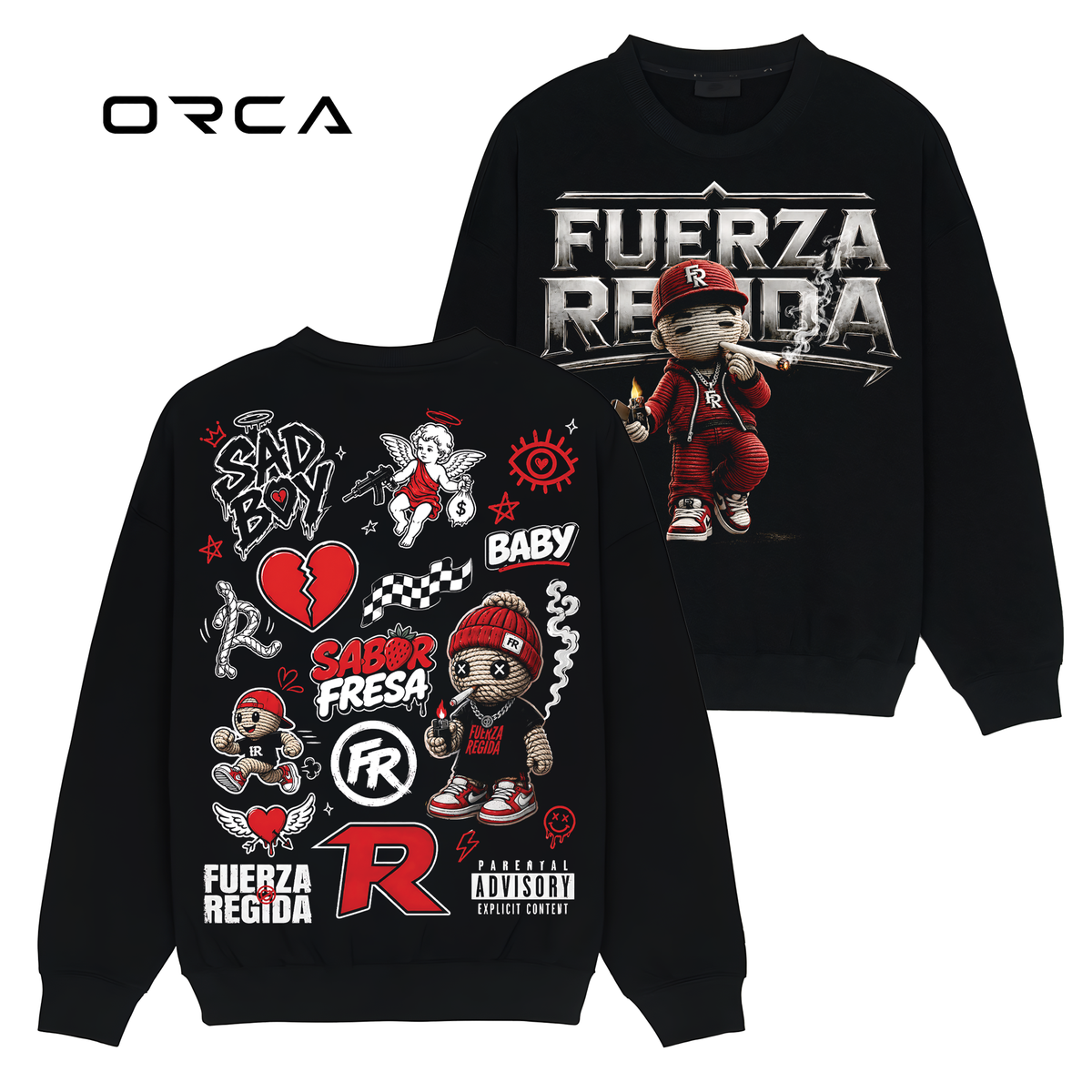 Fuerza Regida Unisex T-Shirt Comfort Sweatshirt Hoodie #ORCA67