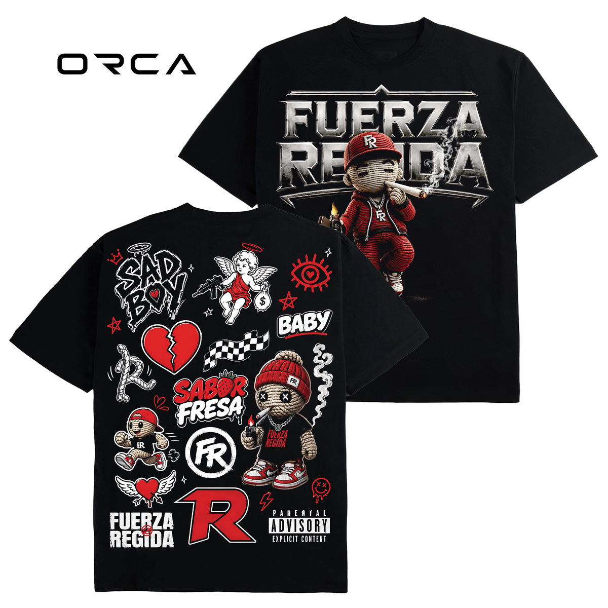 Fuerza Regida Unisex T-Shirt Comfort Sweatshirt Hoodie #ORCA67