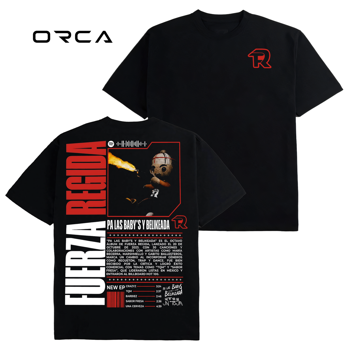 Fuerza Regida Unisex T-Shirt Comfort Sweatshirt Hoodie #ORCA68